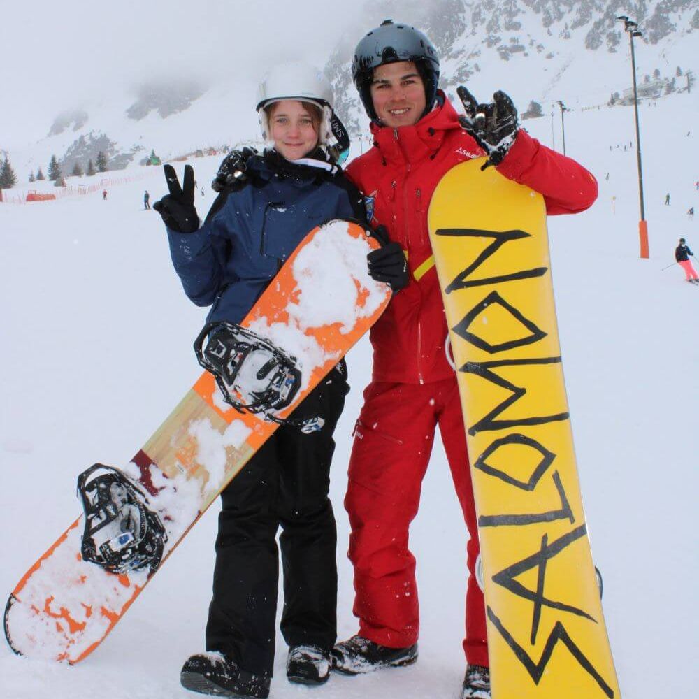 Privater Snowboard Unterricht von der Skischule Krallinger
