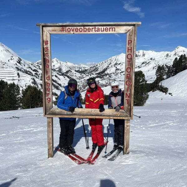 Gruppenfoto am Schaidenberg am Obertauern am Photopoint